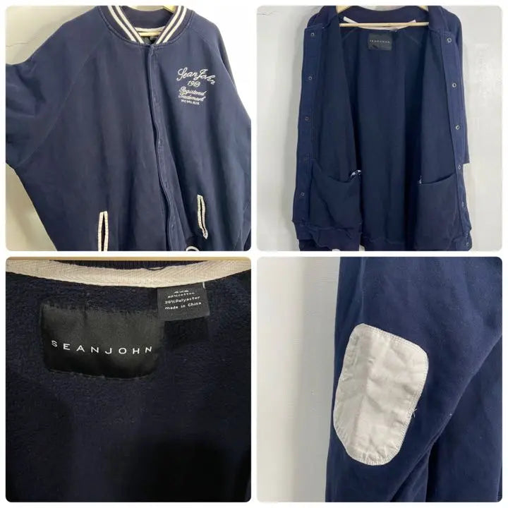 ☆Sean john☆Shawn John☆Sweatshirt stadium jacket☆Big size☆