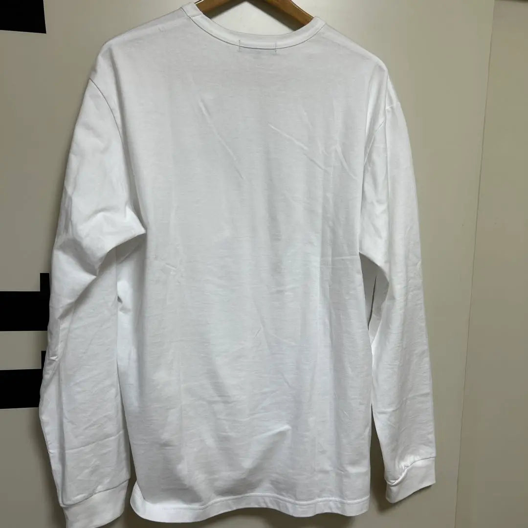 COMME des GARCONS HOMME Algodón Tenku Logo Manga Larga T XL | COMME des GARCONS HOMME 綿天竺ロゴロングスリーブT XL