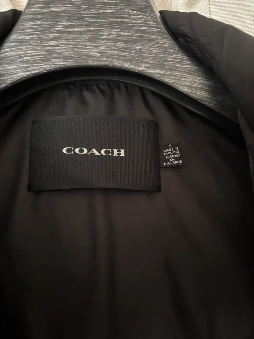 Chaqueta de plumón acolchada de Coach. Talla S grande, ¡extremadamente hermosa!