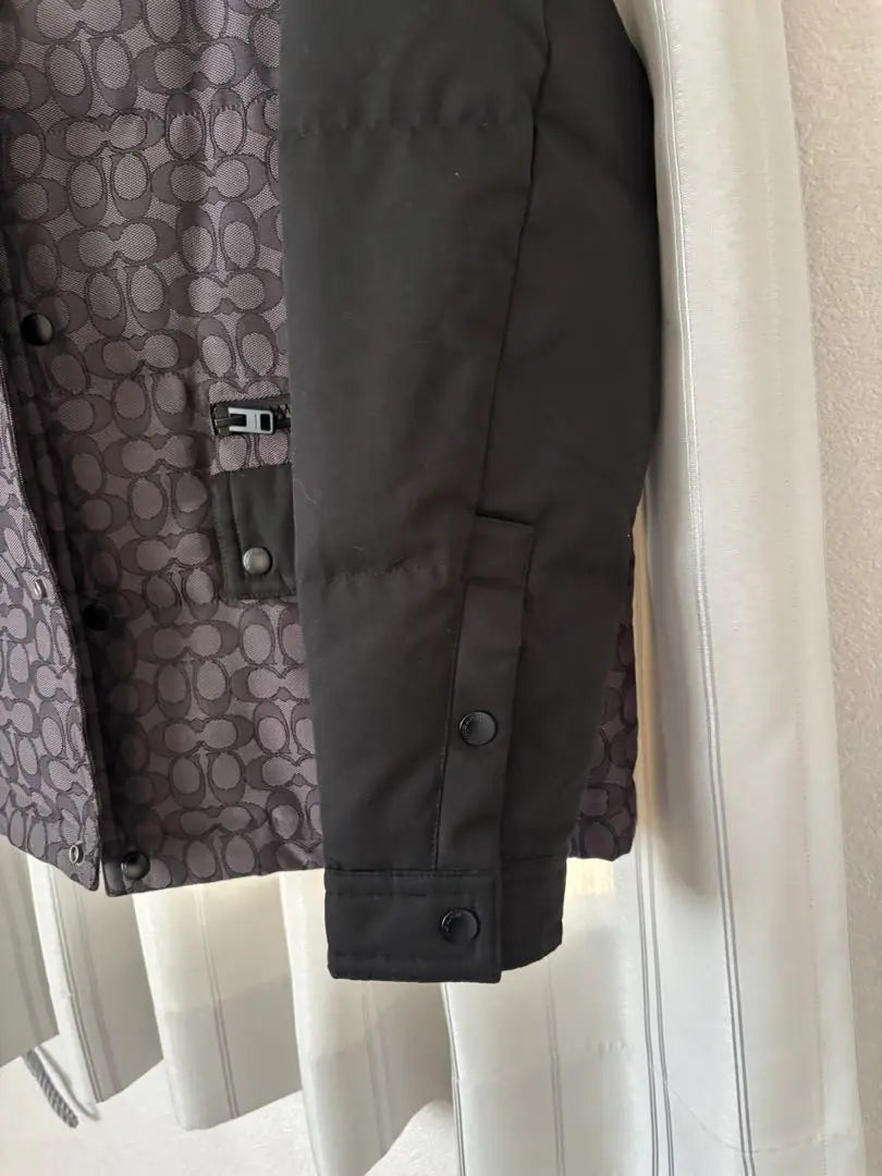 COACH Quilted Coach's Down Jacket! Large S size, extremely beautiful!