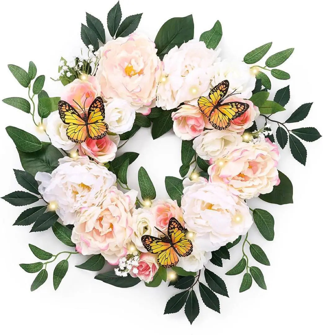 Valery Madelyn Flower Wreath Entrance Decoration Entrance Wreath Gift