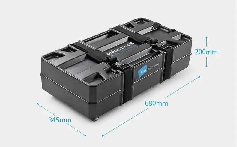 [EZ Bike] Caja para bicicletas plegables de B&amp;W