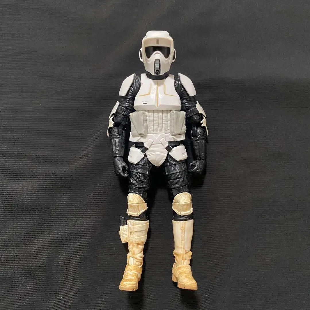 ●Star Wars●Serie negra de 6 pulgadas Scout Trooper El regreso del Jedi