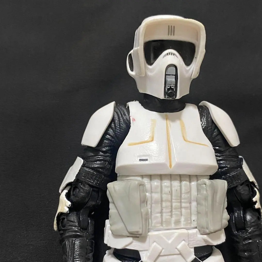 ●Star Wars●Serie negra de 6 pulgadas Scout Trooper El regreso del Jedi