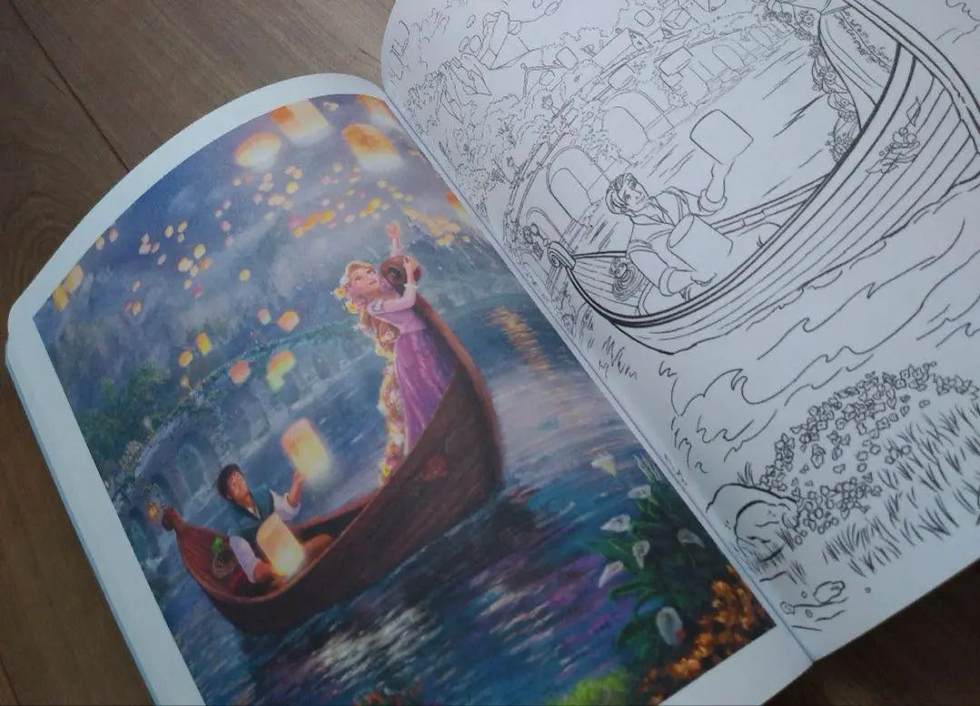 [New] Disney Thomas Kinkade Coloring Book