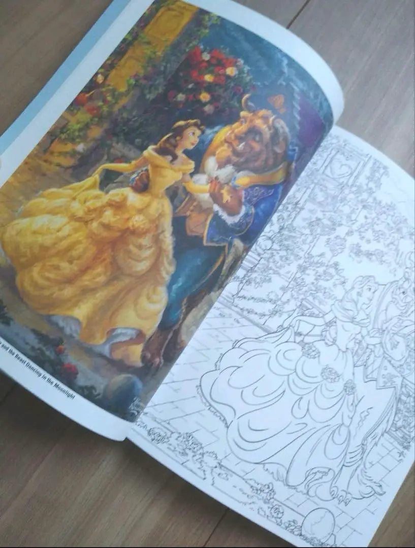 [New] Disney Thomas Kinkade Coloring Book