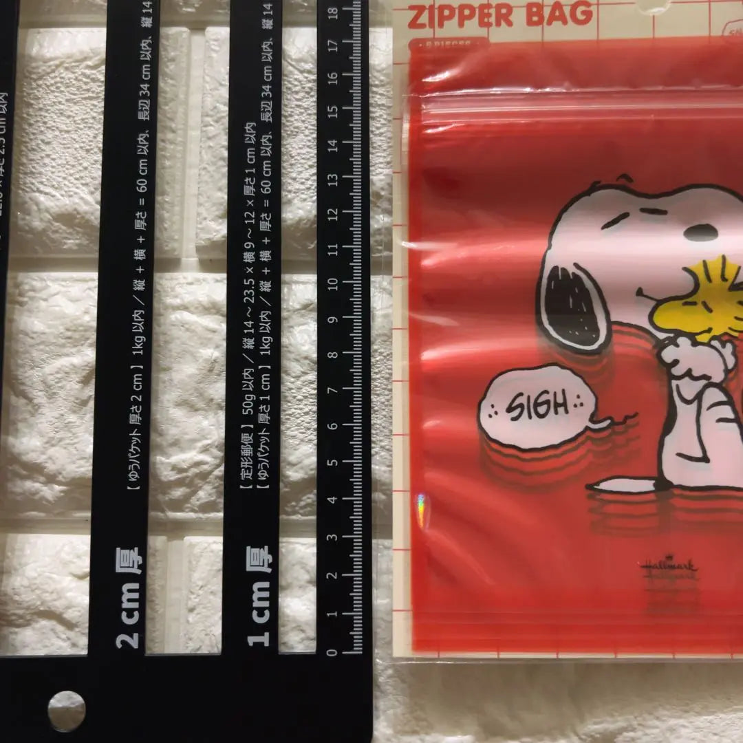 Snoopy Zipper Bag Set