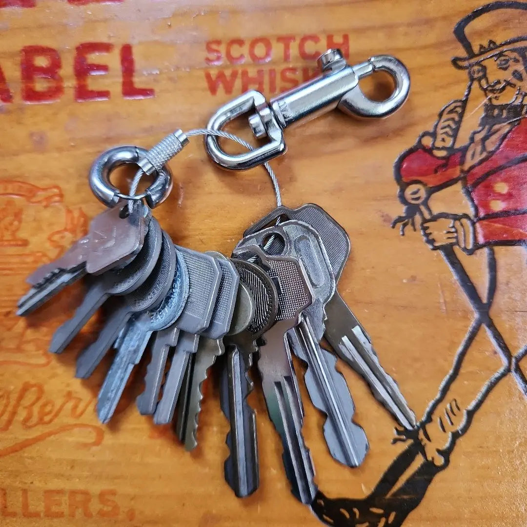 The final price reduction!! ️ Antique key key chain retro shabby fashion