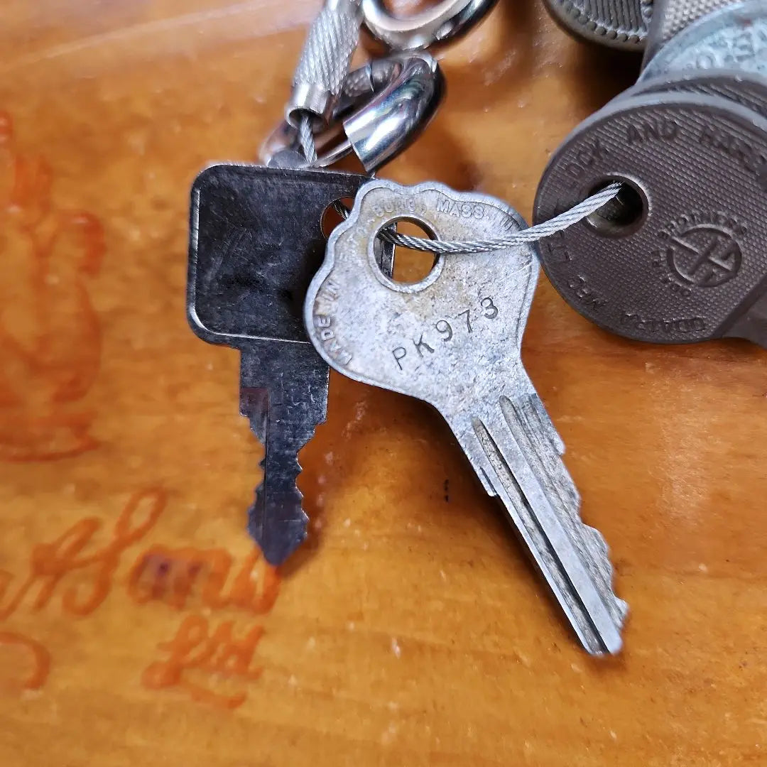 The final price reduction!! ️ Antique key key chain retro shabby fashion