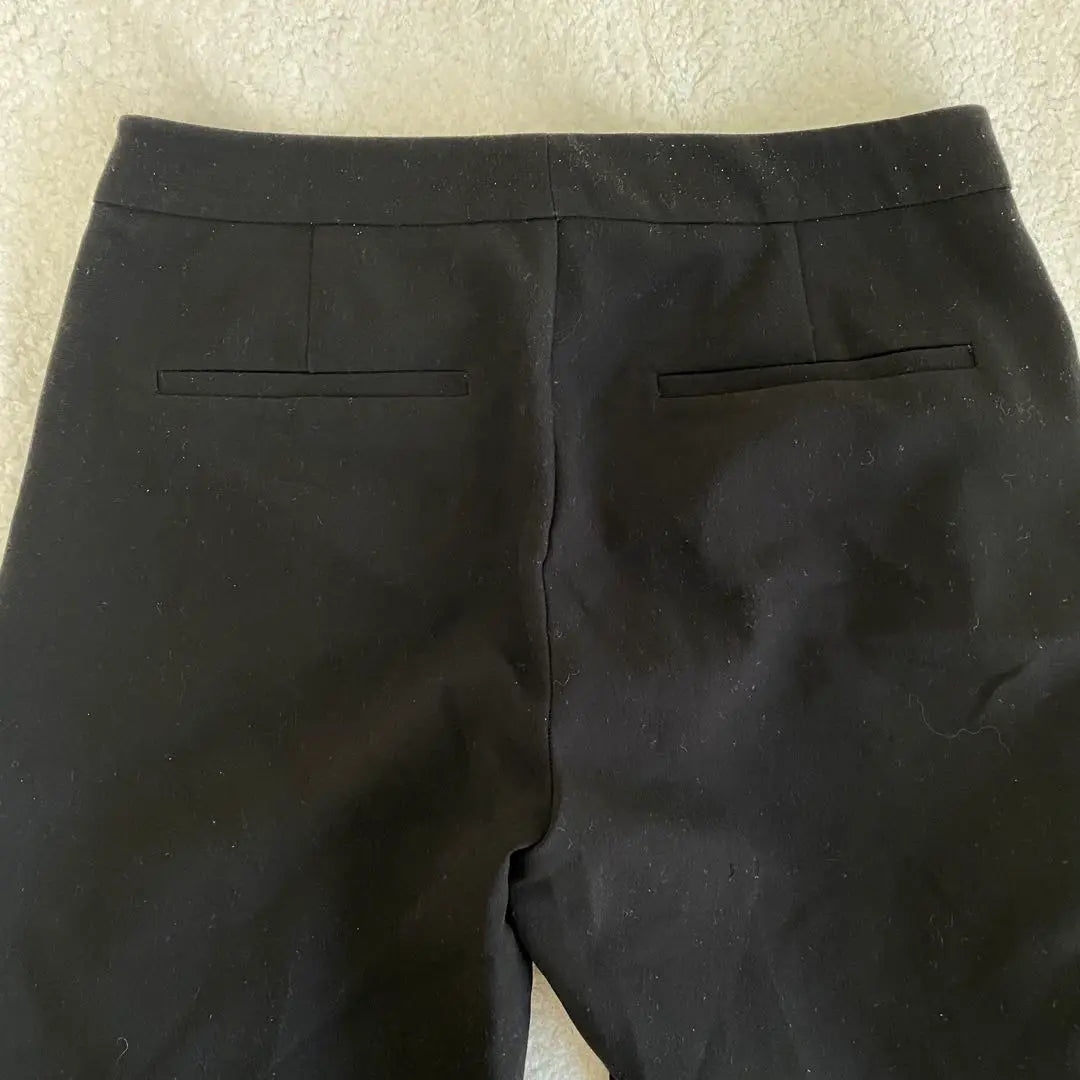 [ZARA COLLECTION] Pantalones pitillo de talle alto [USA2] Negro