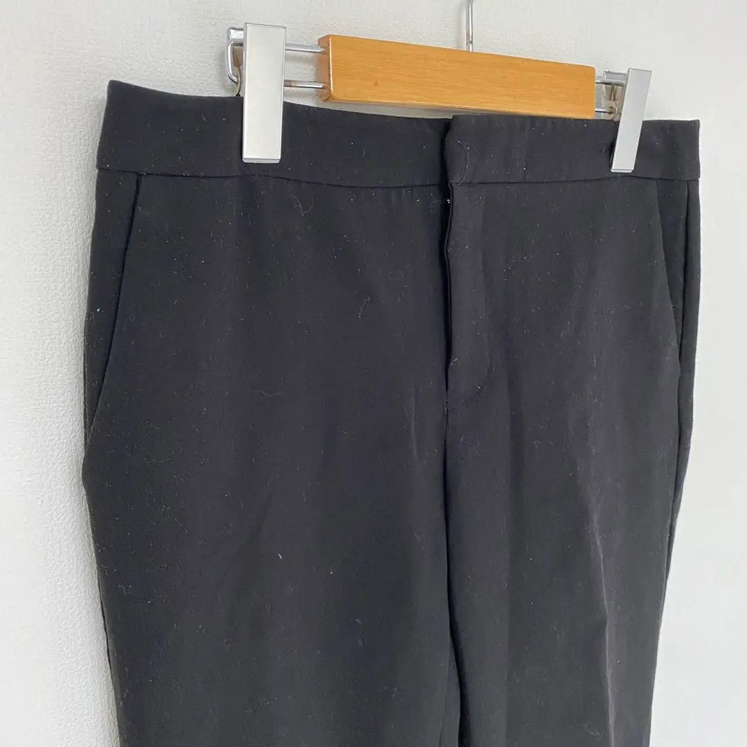 [ZARA COLLECTION] Pantalones pitillo de talle alto [USA2] Negro