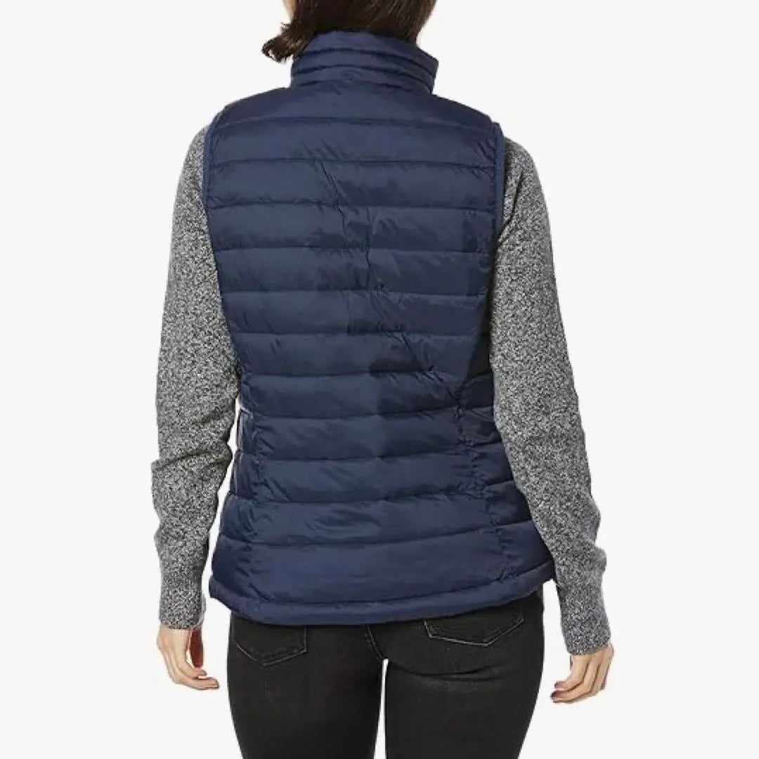 ❤️ Solo 1 punto ❤️ Quilting Best Light Wait Ladies Navy ML | ❤️1点限り❤️キルティングベスト ライトウエイト レディース ネイビー ML