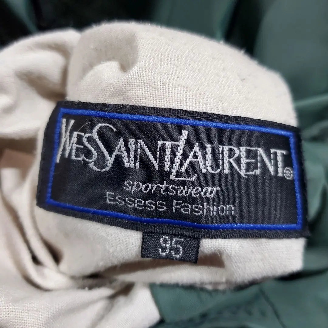 M164☆Yves Saint Laurent☆Padded Nylon Jacket☆Reversible☆Equivalent to L