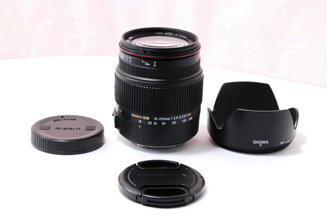 〓Wide-angle to telephoto〓Sigma 18-200mm F3.5-6.3 II for Canon