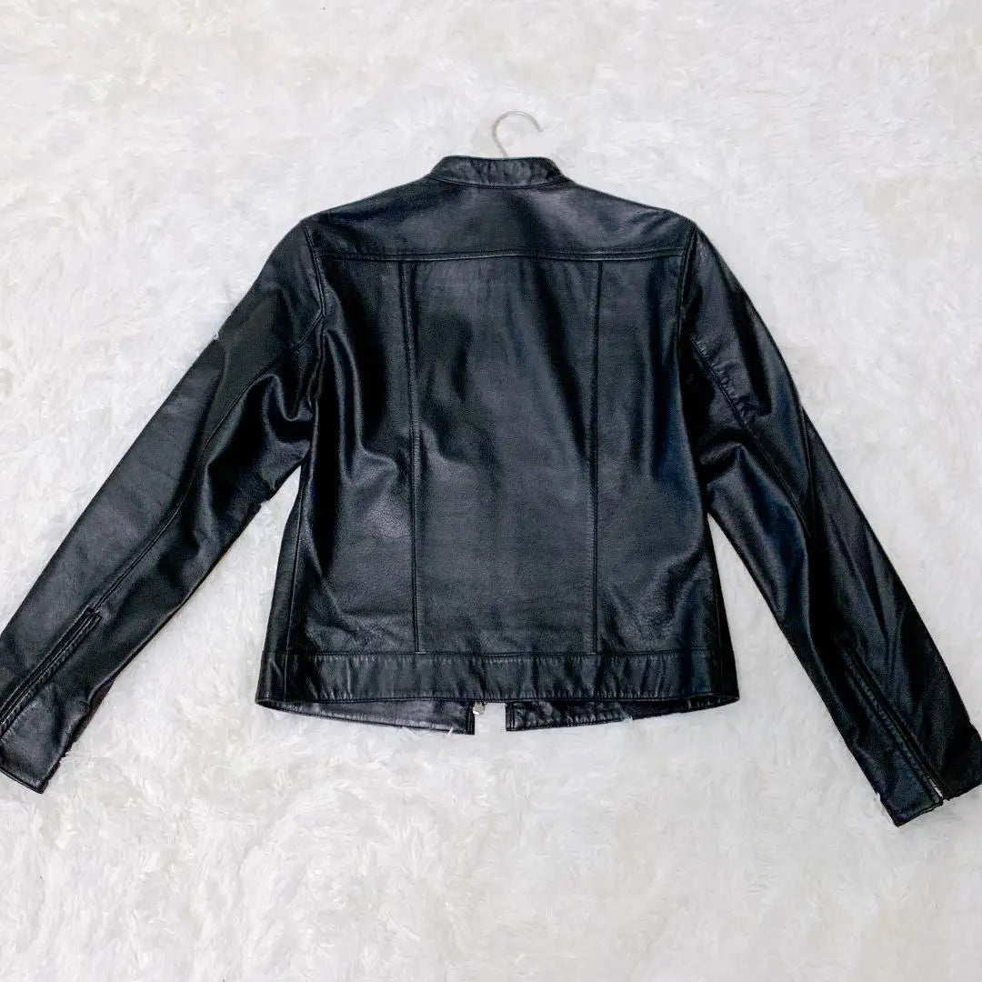 Beautiful condition ✨ANAYI ANAYI Cowhide Leather Jacket Single Full Zip Black M | 美品✨ANAYI 　アナイ　牛革　レザージャケット　シングル　フルジップ　黒　M