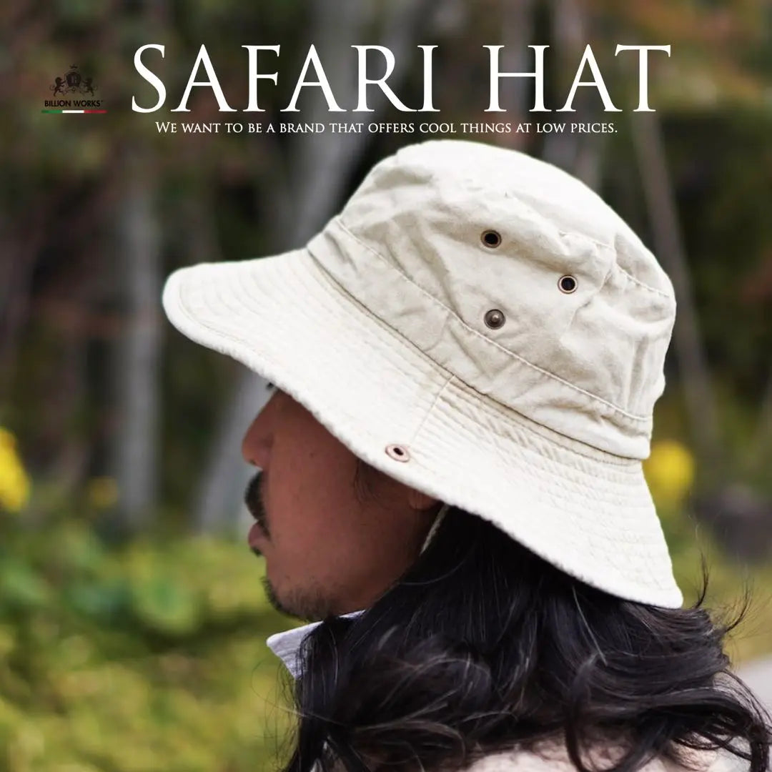 Sombrero de safari Sombrero de pescador de diez galones para mujer para hombre