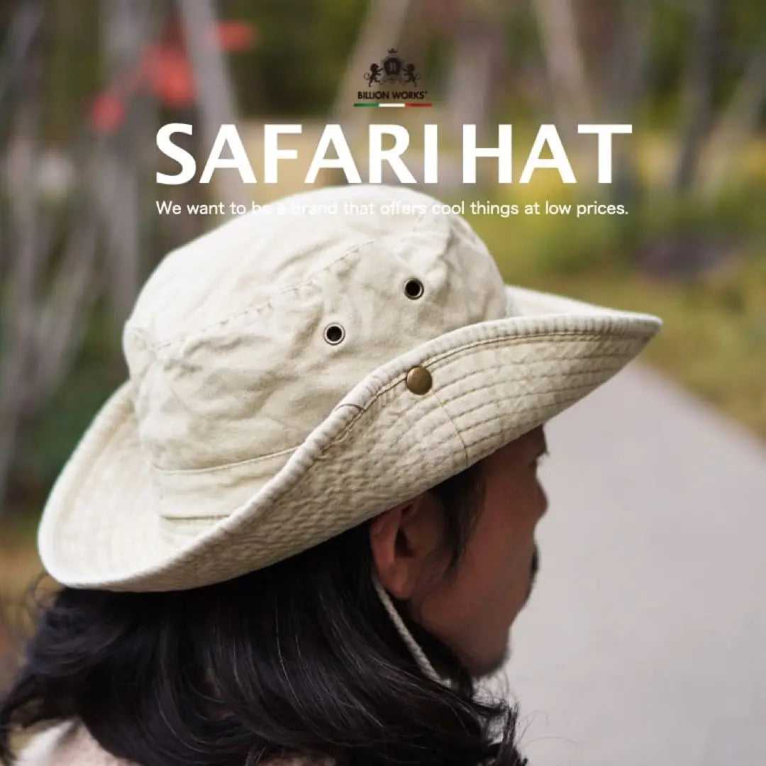 Sombrero de safari Sombrero de pescador de diez galones para mujer para hombre