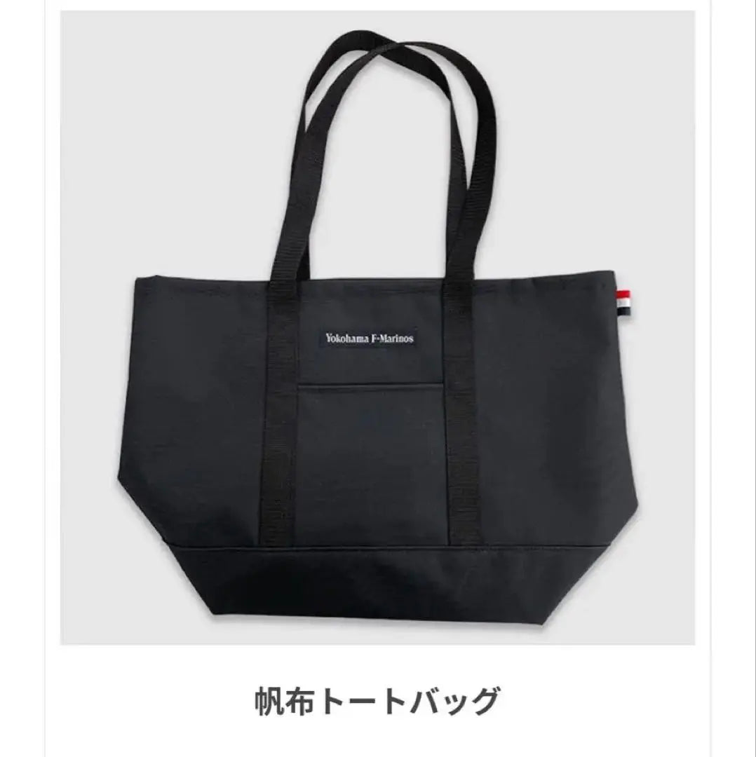 [Anonymous delivery] Yokohama F. Marinos 2024 canvas tote bag, black