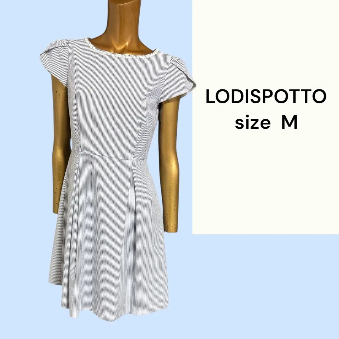 No.609 (♡)LODISPOTTO Striped Dress