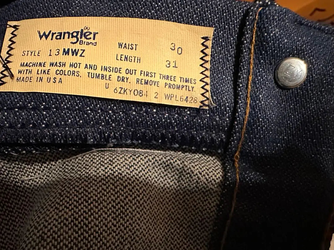 Vaqueros Wrangler 13mwz muertos Denim 11mwz Vintage