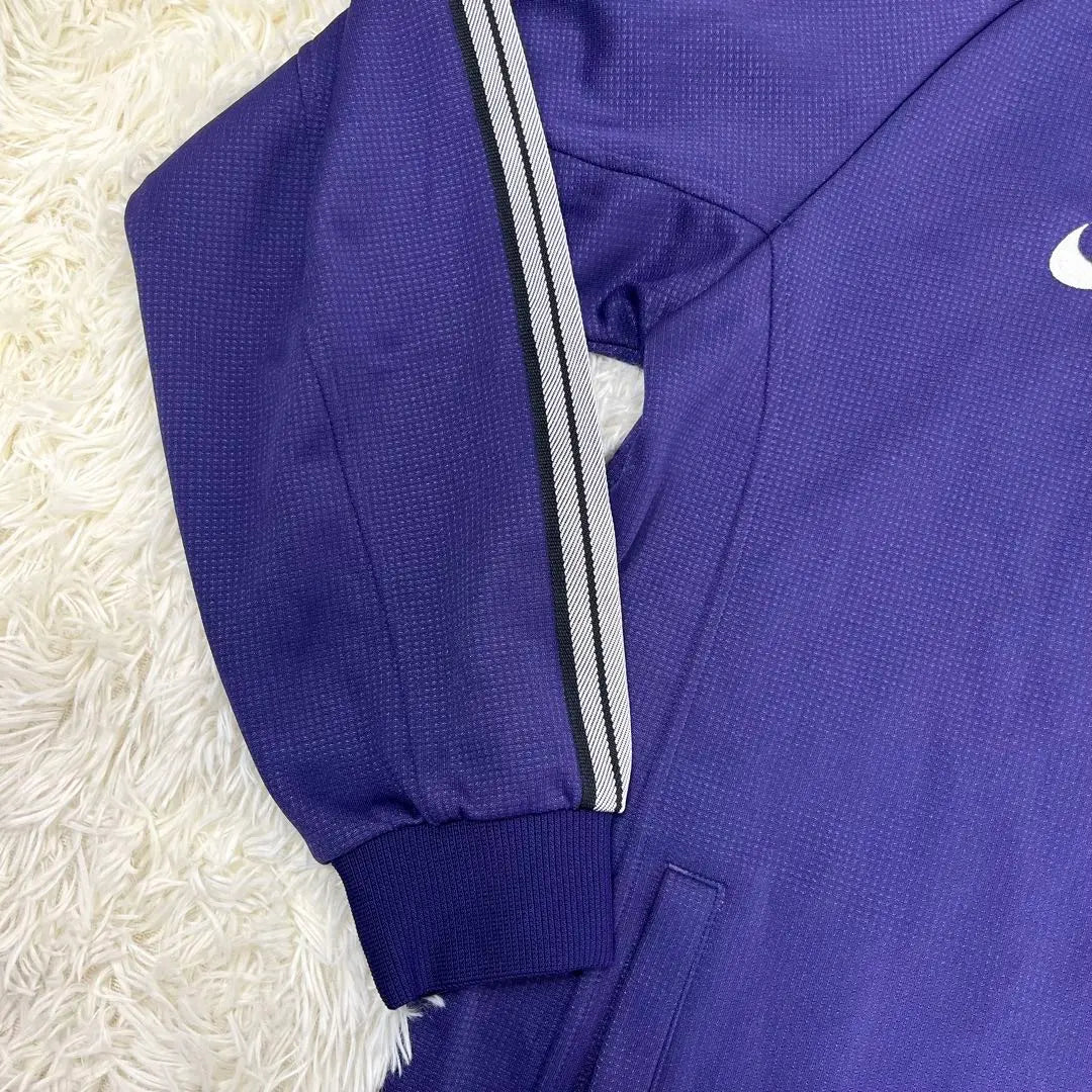 [Good condition] NIKE Track Jacket Jersey Purple XL Men's