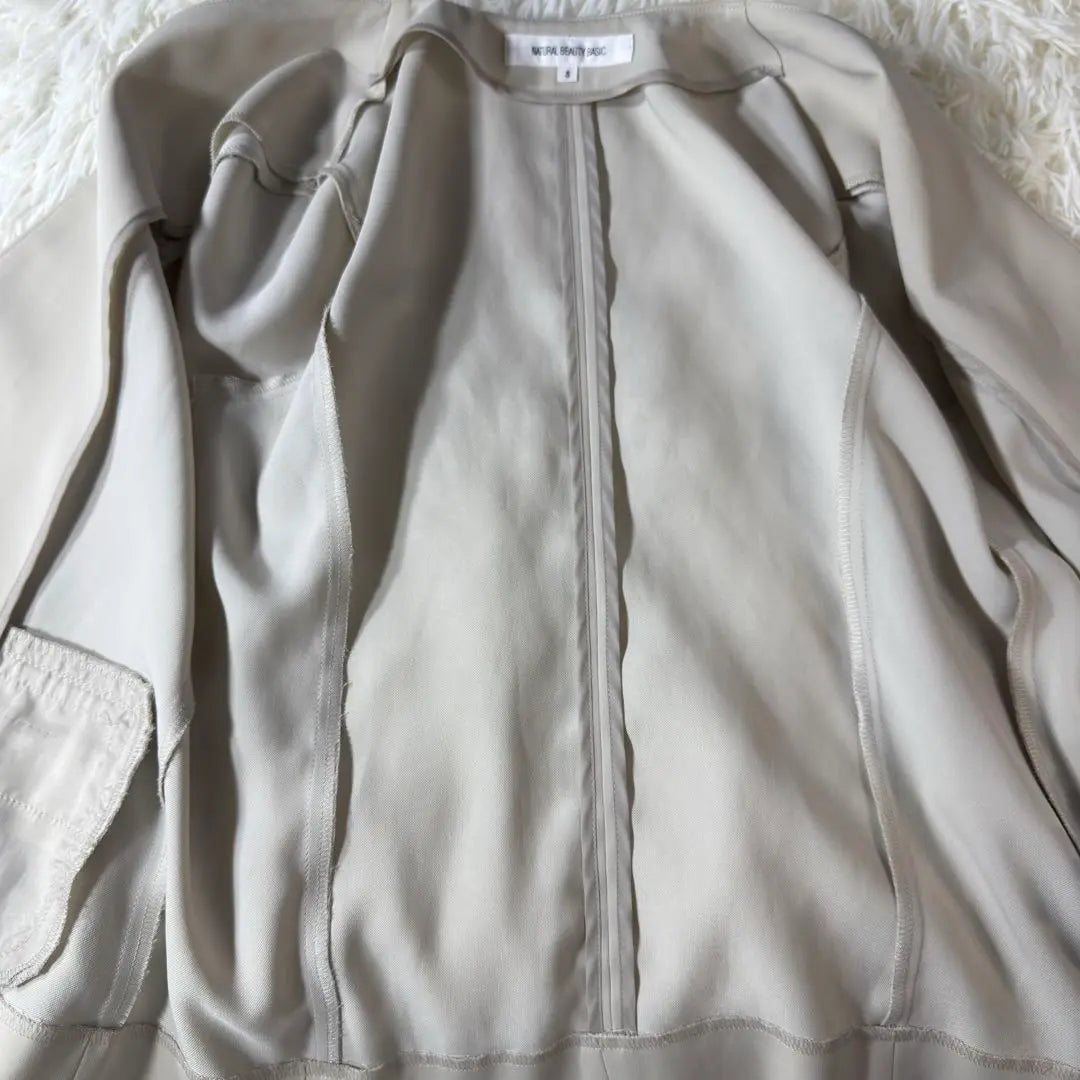 Natural Beauty Basic Keyfock 1pc Collarless Jacket