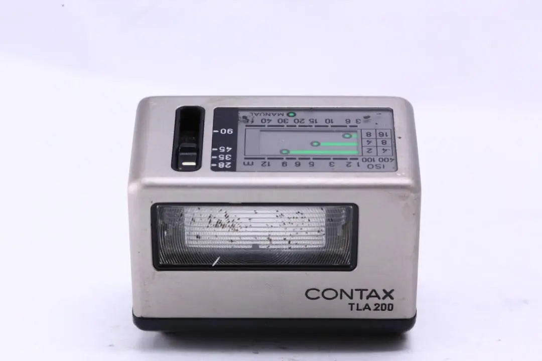 [Buen producto] Flash estroboscópico CONTAX TLA200 plateado