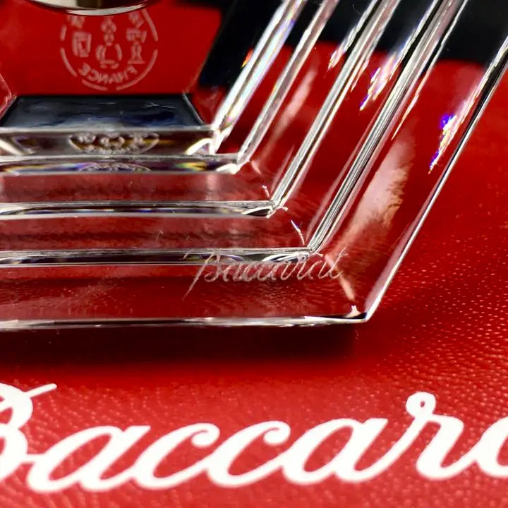 Reloj de mesa Baccarat Orsay Baccarat con caja tubo mpr