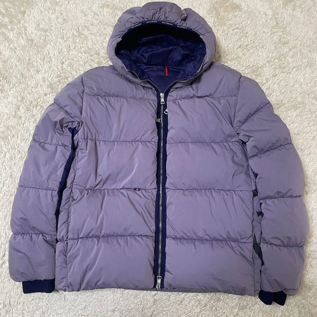 Chaqueta de plumas MONCLER Paviot Back logo Big logo Talla L