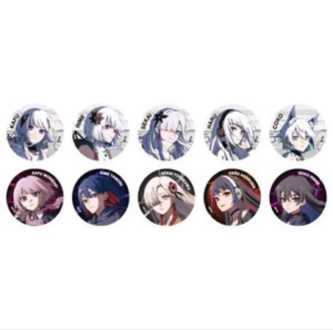 [Kamitsubaki City under construction. 】【Kamitsubaki City Concert. 】 Trading can badge complete set