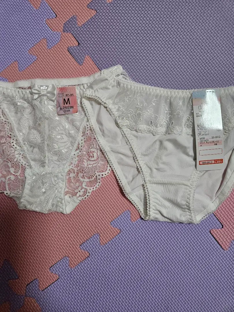 ★★Etiqueta nueva incluida★2 pantalones cortos de encaje★★M★