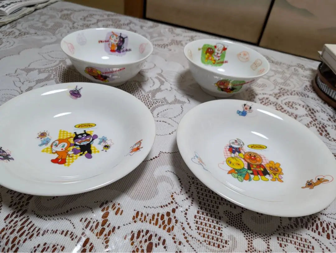 Anpanman tableware set