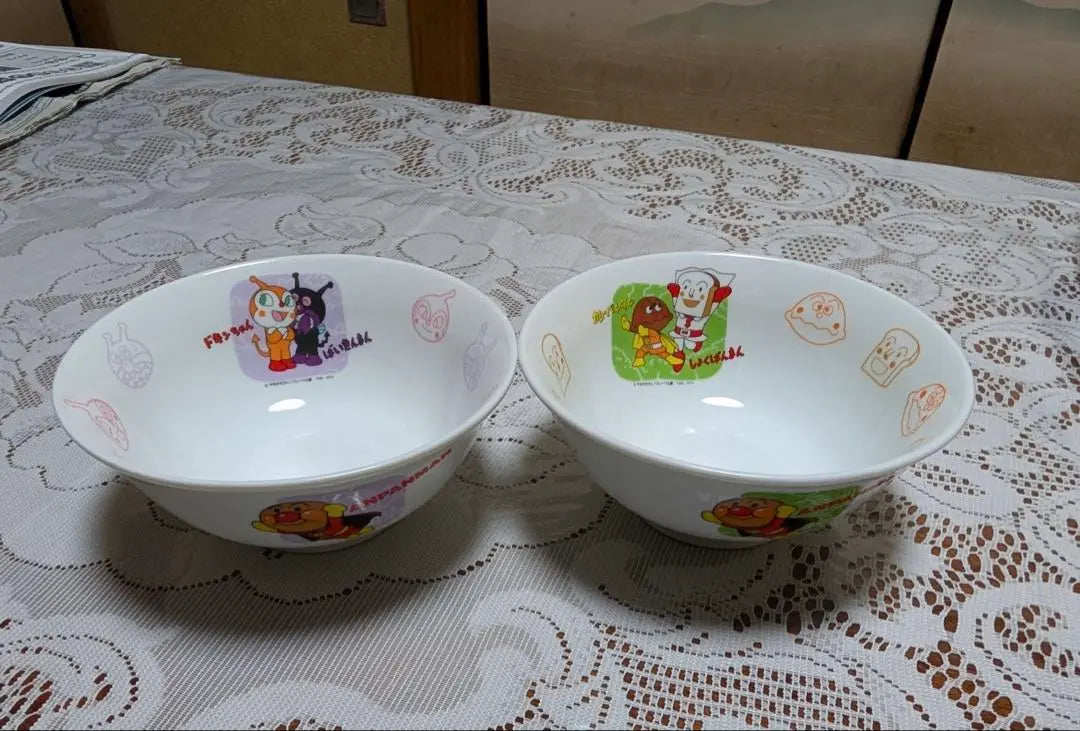 Anpanman tableware set