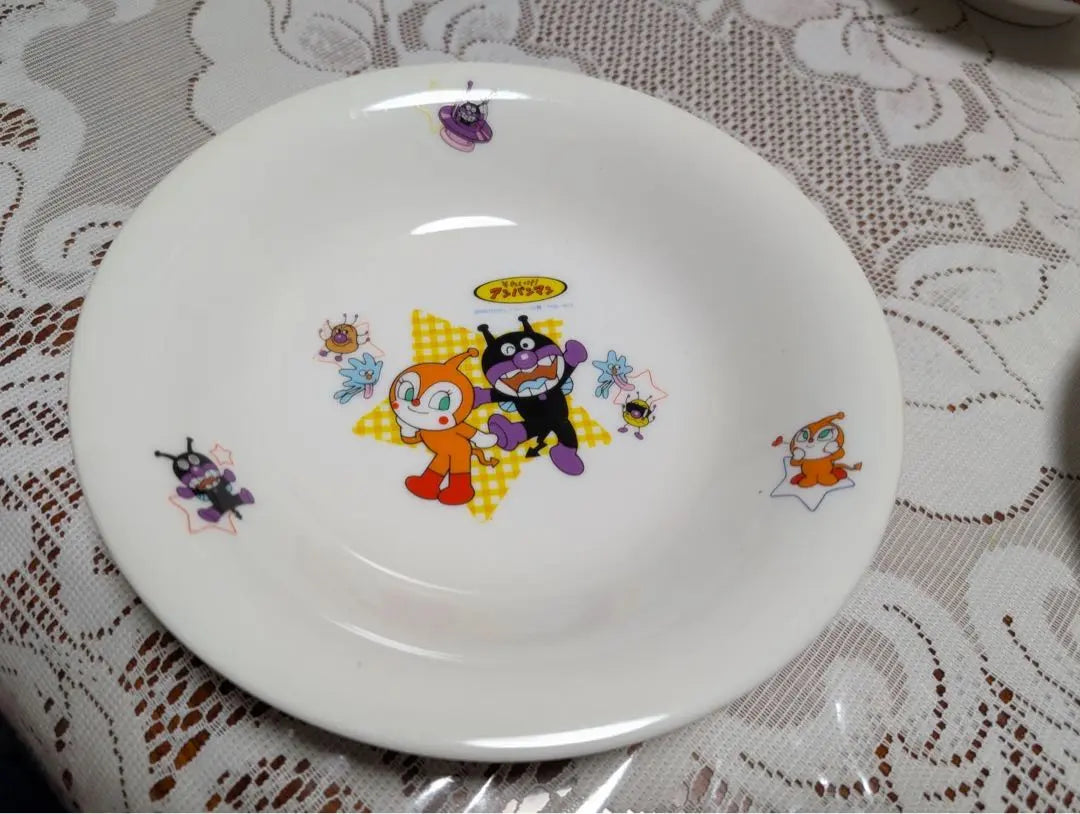 Anpanman tableware set