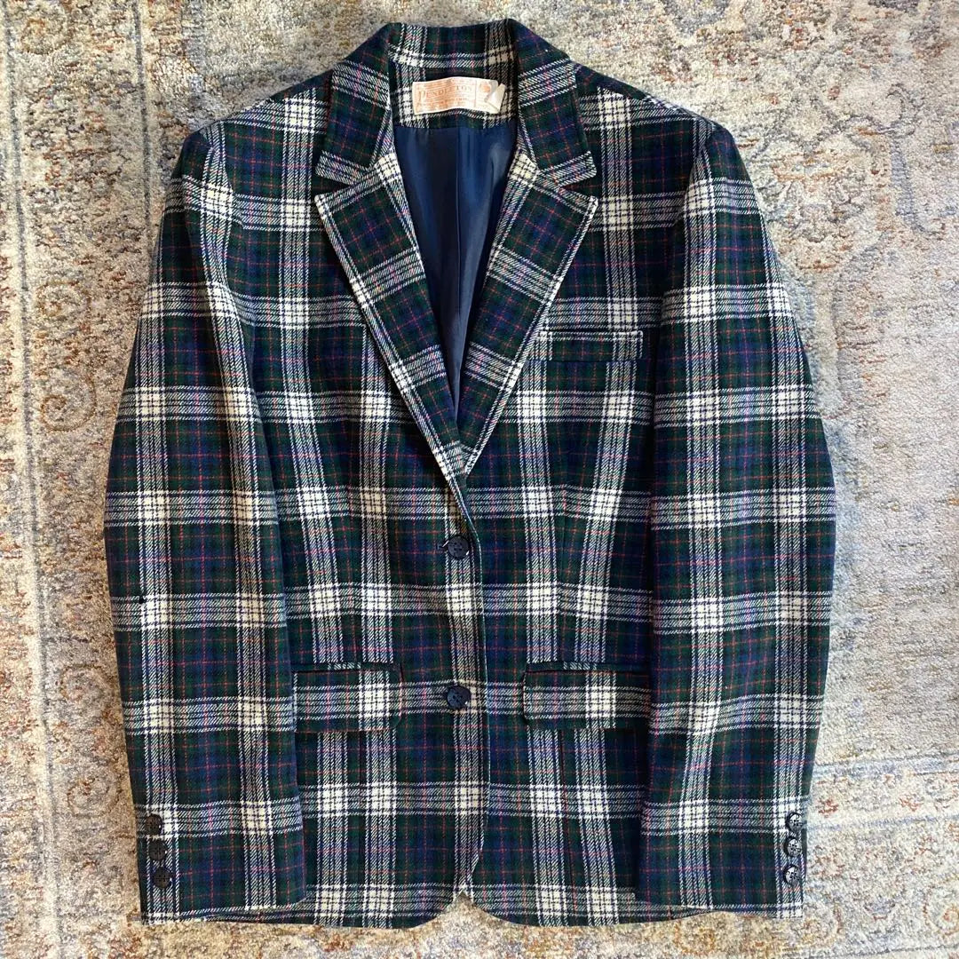 Pendleton 70's 80's check jacket