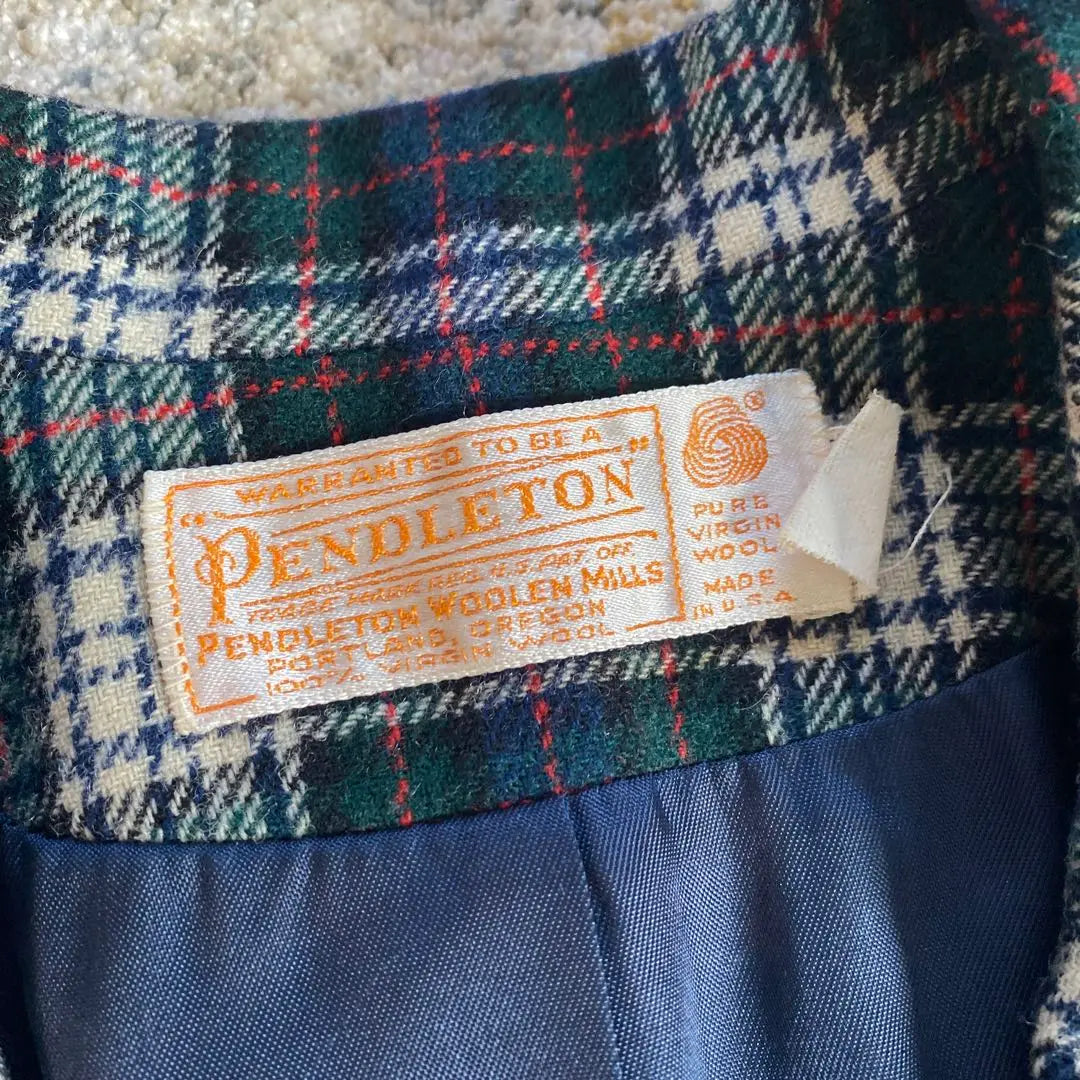 Chaqueta a cuadros Pendleton años 70 y 80 | Pendleton Años 70 Años 80