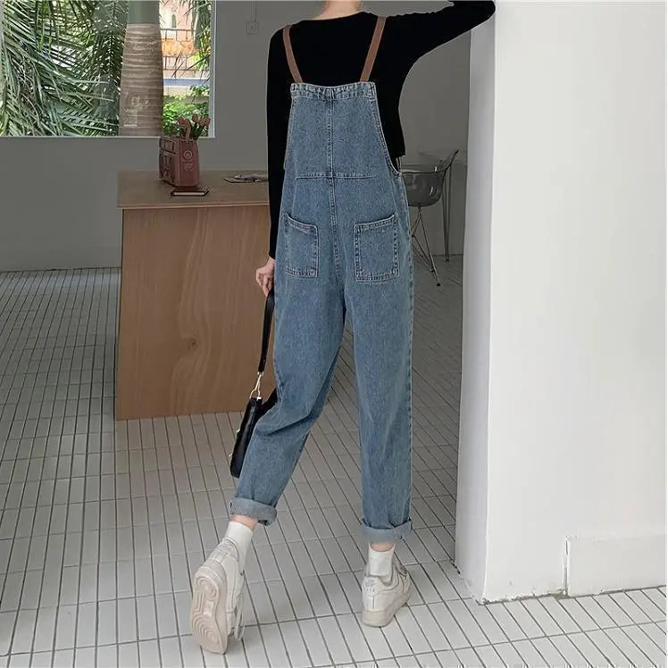 Large size women's overalls overalls, new pants