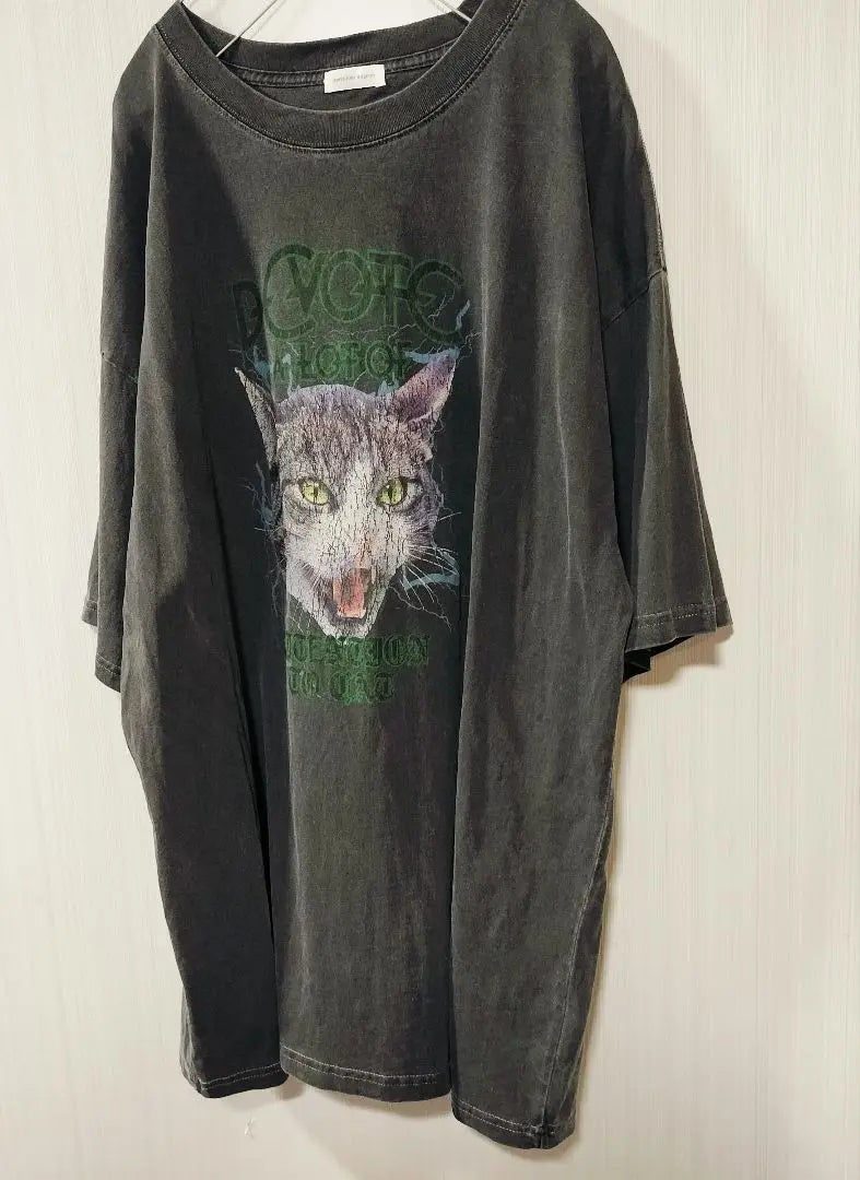 Camiseta Après Jour Mignon Talla Grande Estampado Gris XL Entrega Anónimo