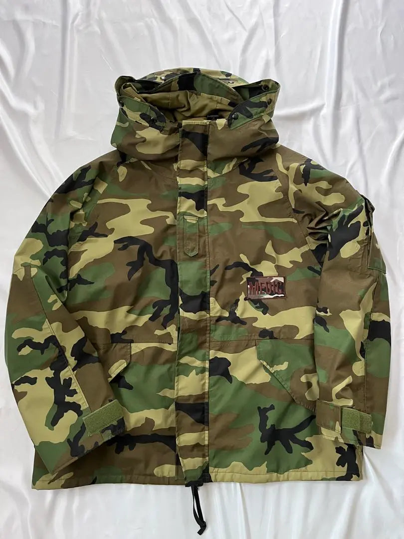 Customized hem ECWCS Gen1 Gore-Tex Woodland Camo XL-R