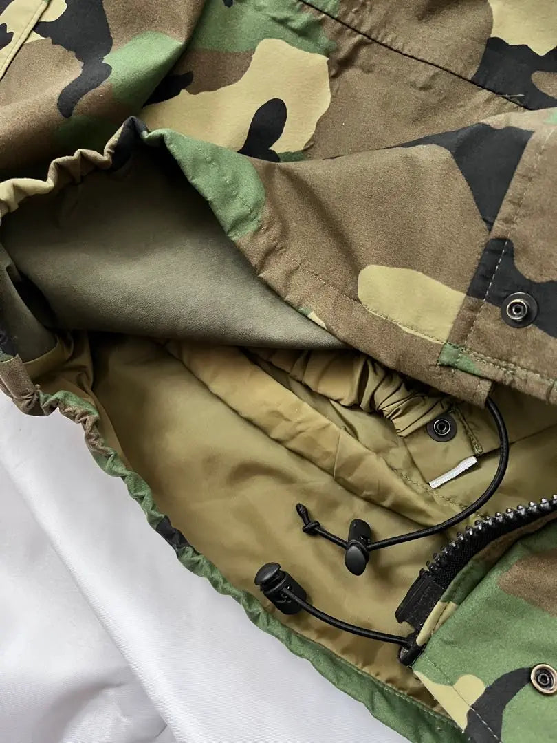 Customized hem ECWCS Gen1 Gore-Tex Woodland Camo XL-R