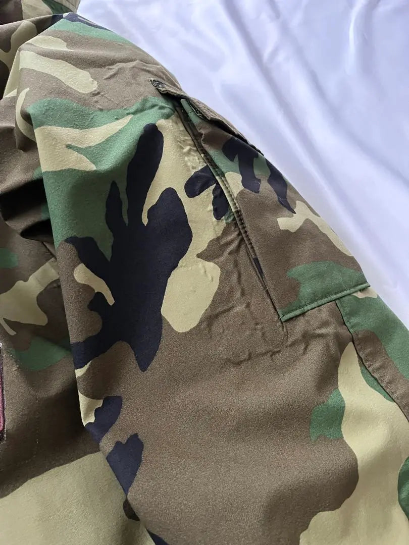 Customized hem ECWCS Gen1 Gore-Tex Woodland Camo XL-R