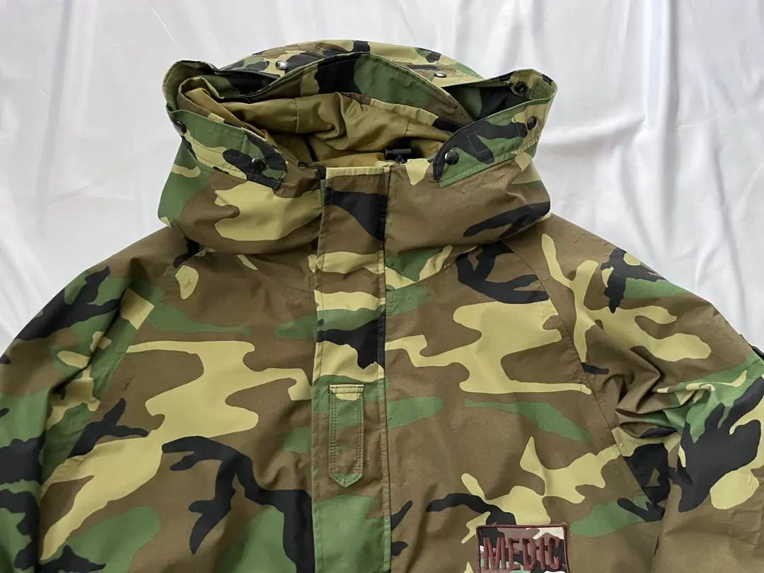 Customized hem ECWCS Gen1 Gore-Tex Woodland Camo XL-R