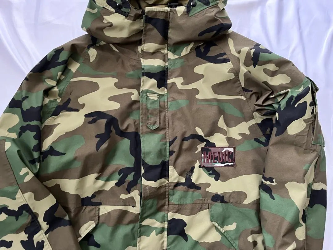 Customized hem ECWCS Gen1 Gore-Tex Woodland Camo XL-R