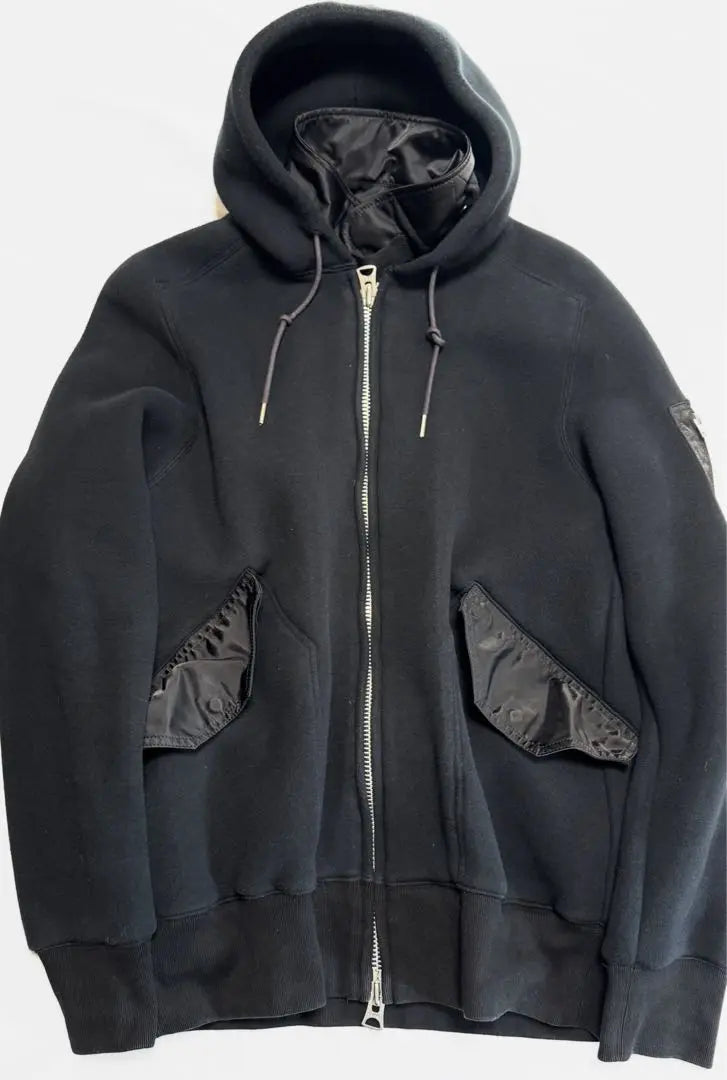 sacai 21AW Sponge Sweat Hoodie Sponge Sweat