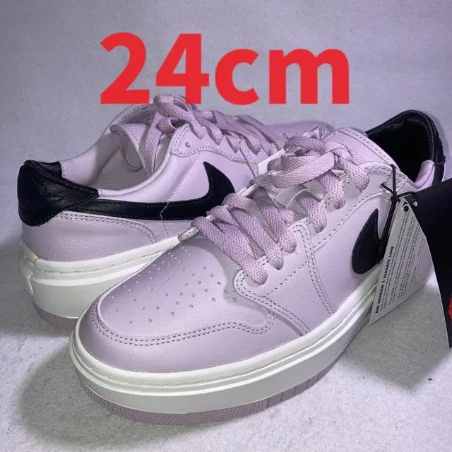 Air Jordan 1 Elevate Low Pink White 24cm Boxed