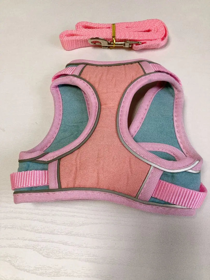 [Pink] Pet Harness & Reed Walking Dog Cat Cat A small animal disaster