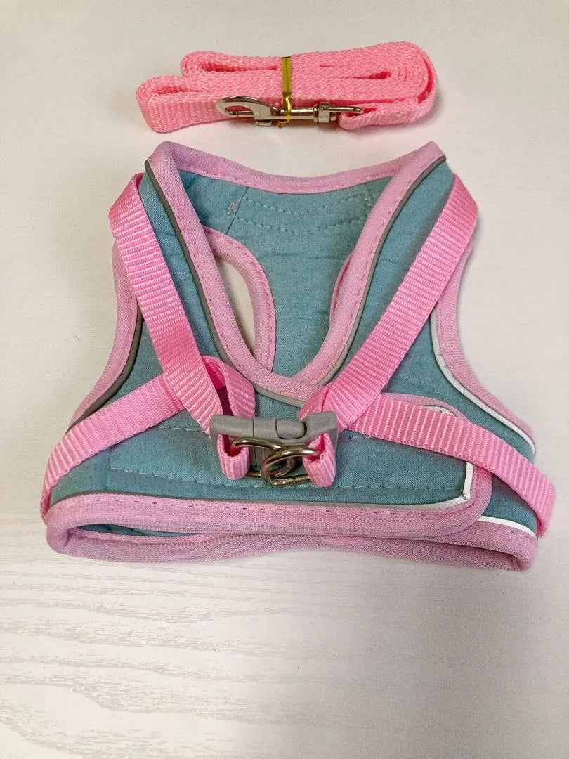 [Pink] Pet Harness & Reed Walking Dog Cat Cat A small animal disaster