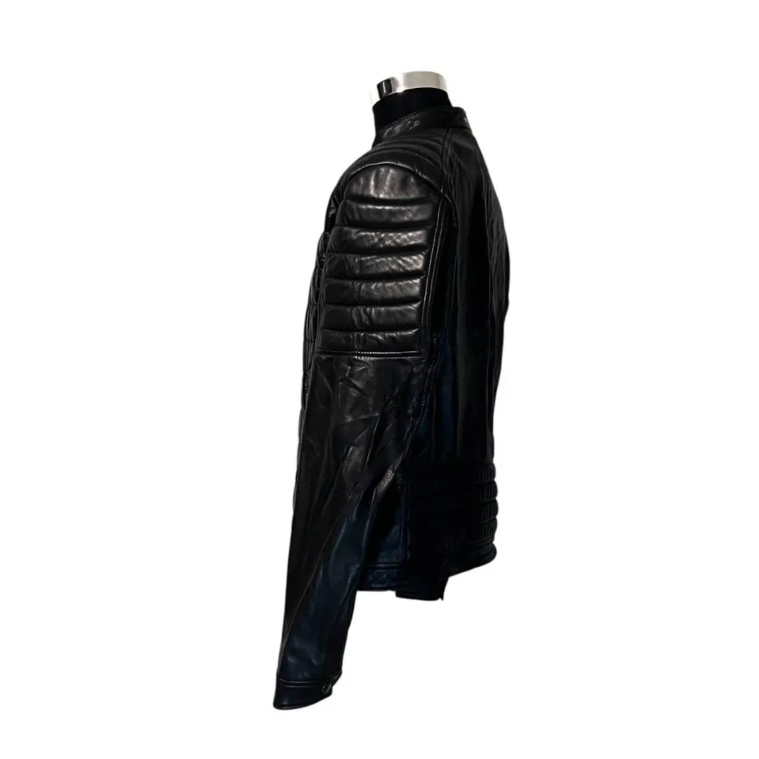 [New] [52] HUGO BOSS Leather Down Jacket for Men | 【新品】【52】HUGO BOSS レザーダウンジャケット メンズ