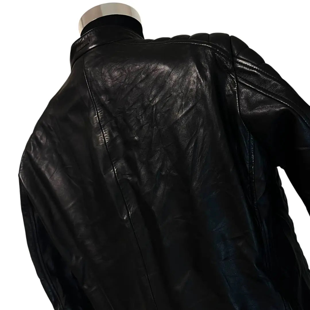 [New] [52] HUGO BOSS Leather Down Jacket for Men | 【新品】【52】HUGO BOSS レザーダウンジャケット メンズ