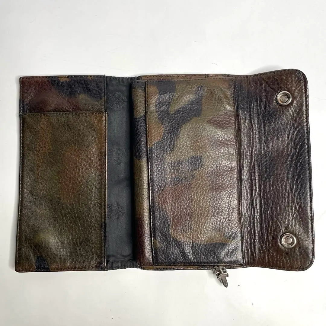 CHROME HEARTS Chrome Hearts Wave Wallet Camouflage